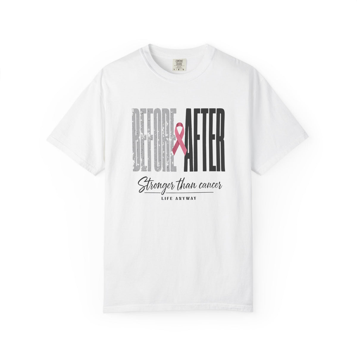 Stronger than cancer T-shirt - Breast