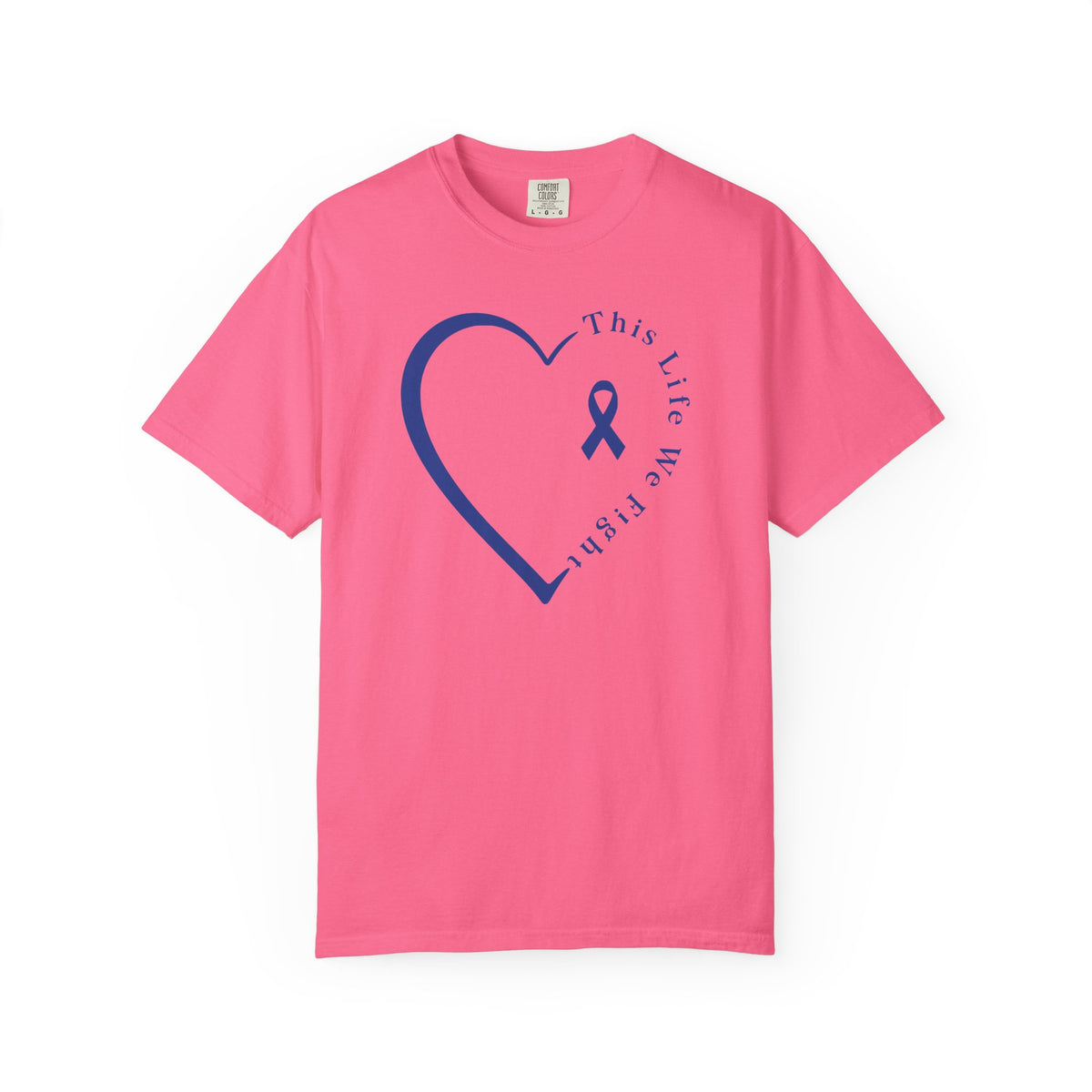 This Life Heart T-shirt - Colorectal