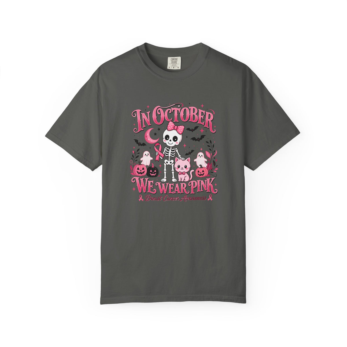 October We Wear Pink T-shirt - Breast