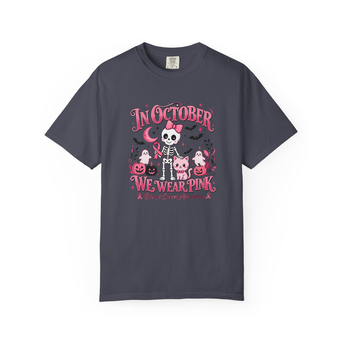 October We Wear Pink T-shirt - Breast