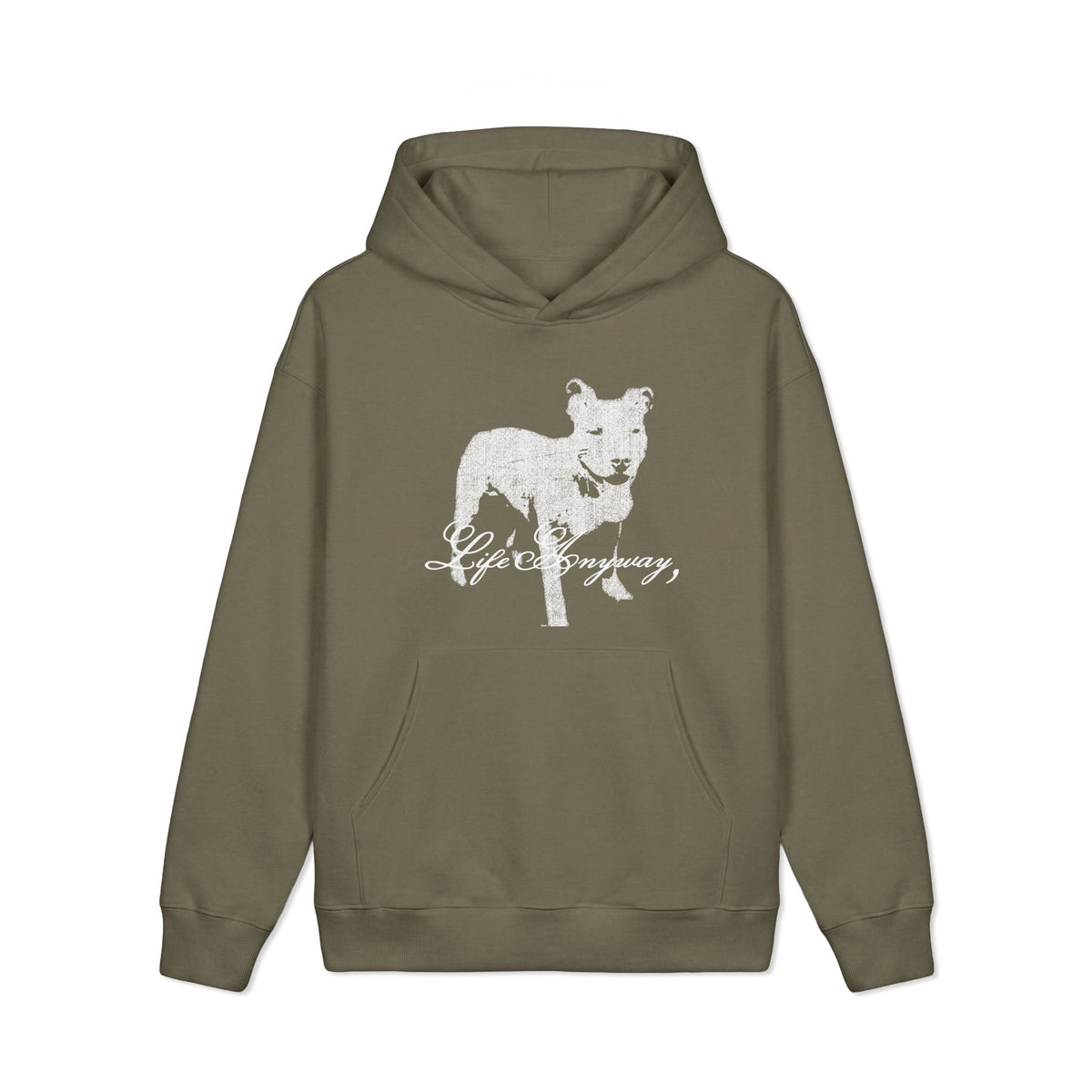 Life Anyway Pitbull Hoodie Sweatshirt