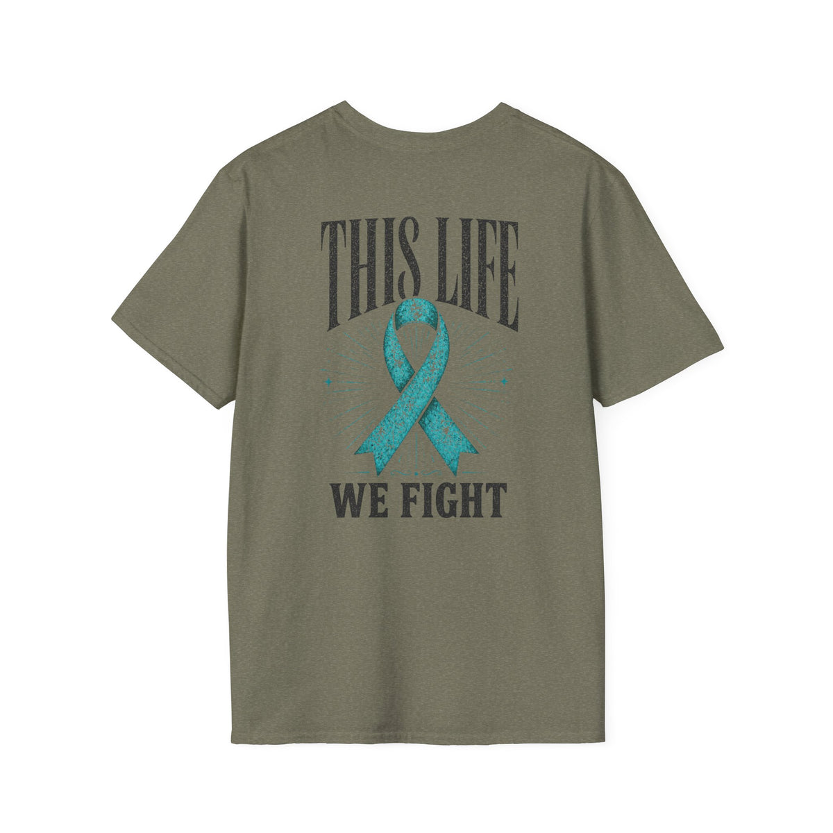 Warrior This Life T-Shirt - Ovarian