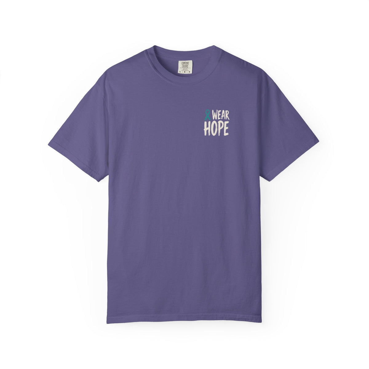 I Wear Hope T-shirt - Ovarian