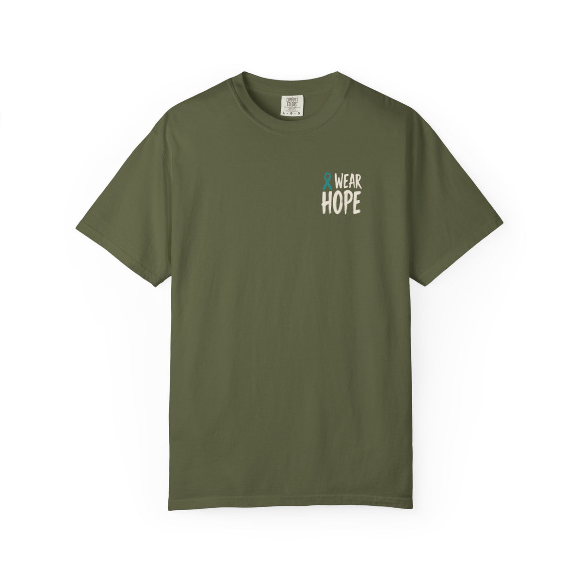 I Wear Hope T-shirt - Ovarian