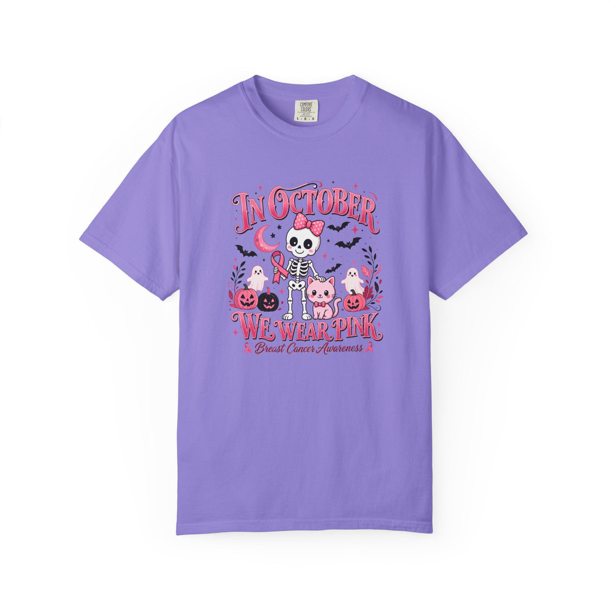 October We Wear Pink T-shirt - Breast