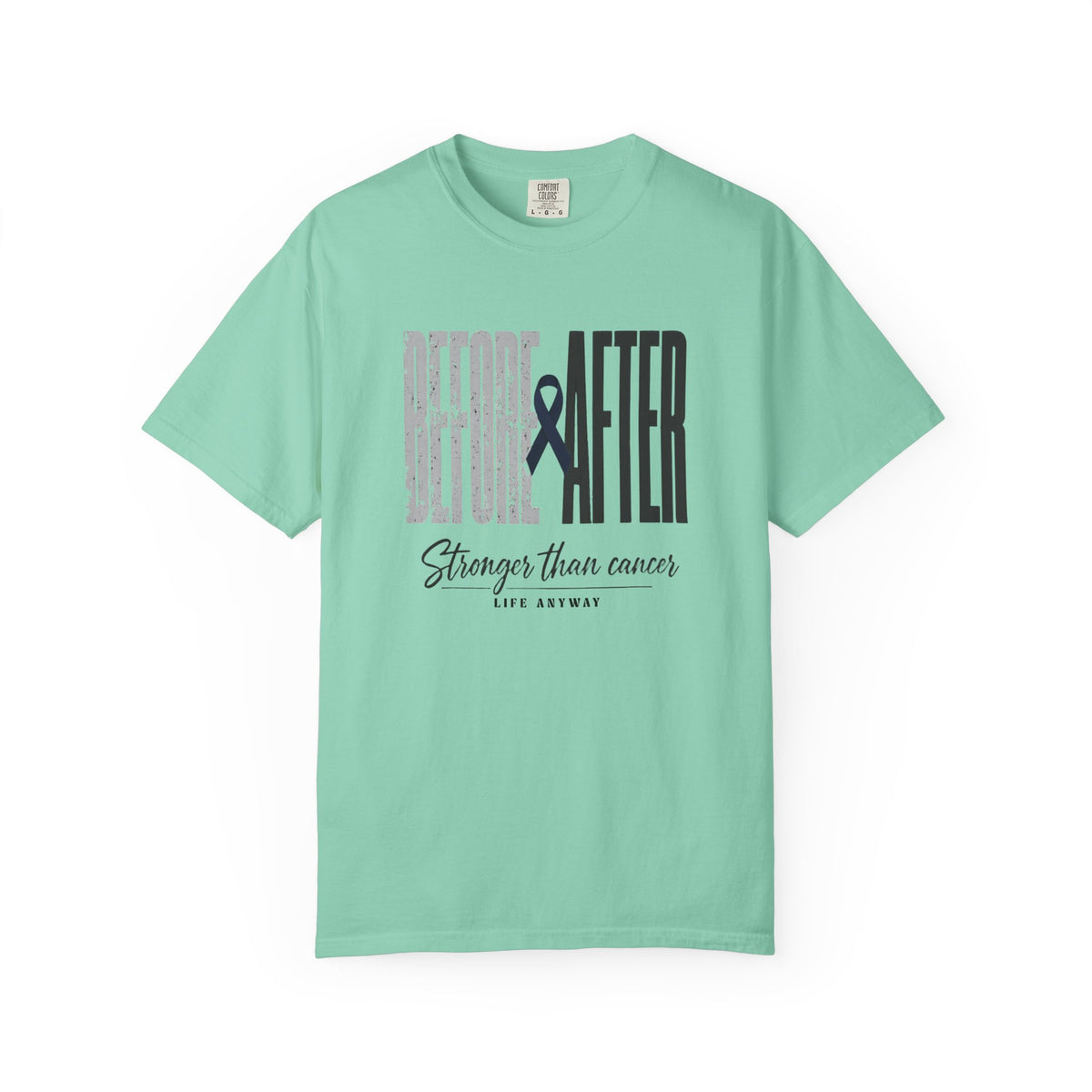 Stronger than cancer T-shirt - Colon/Colorectal