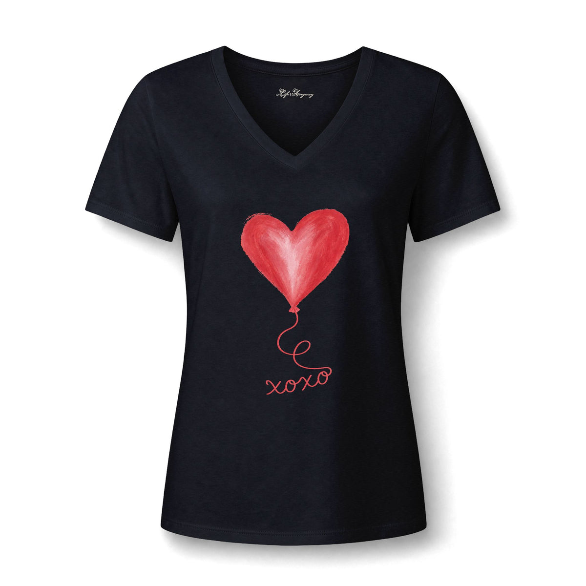 XOXO V-Neck Tee