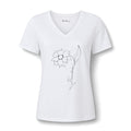 Freedom Flower V-Neck Tee