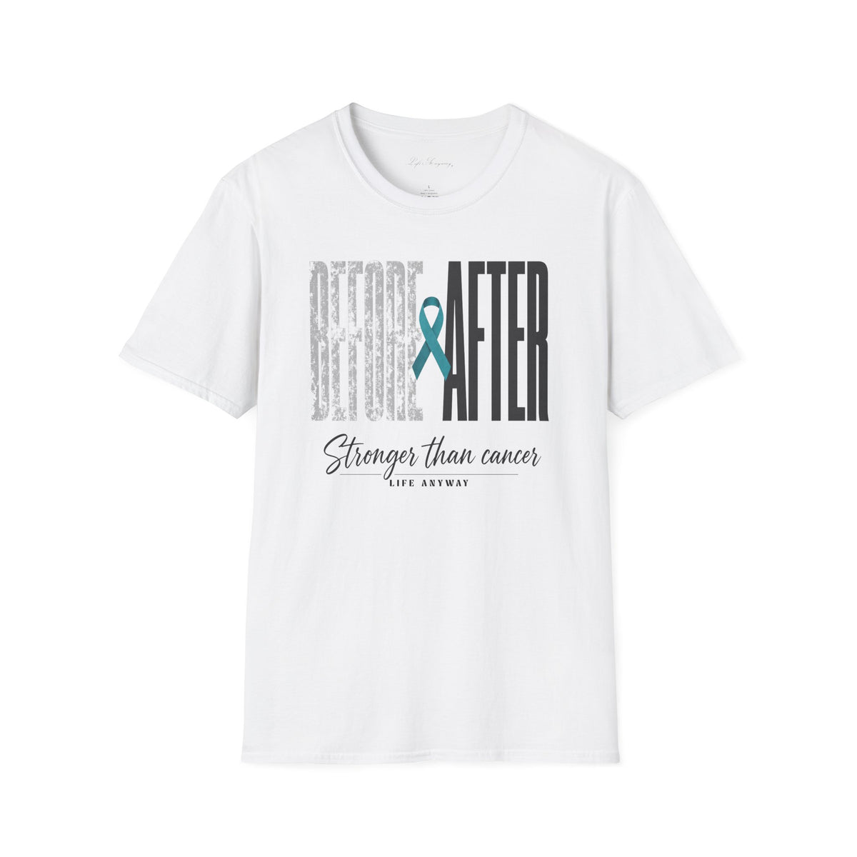 Stronger than cancer T-Shirt - Ovarian