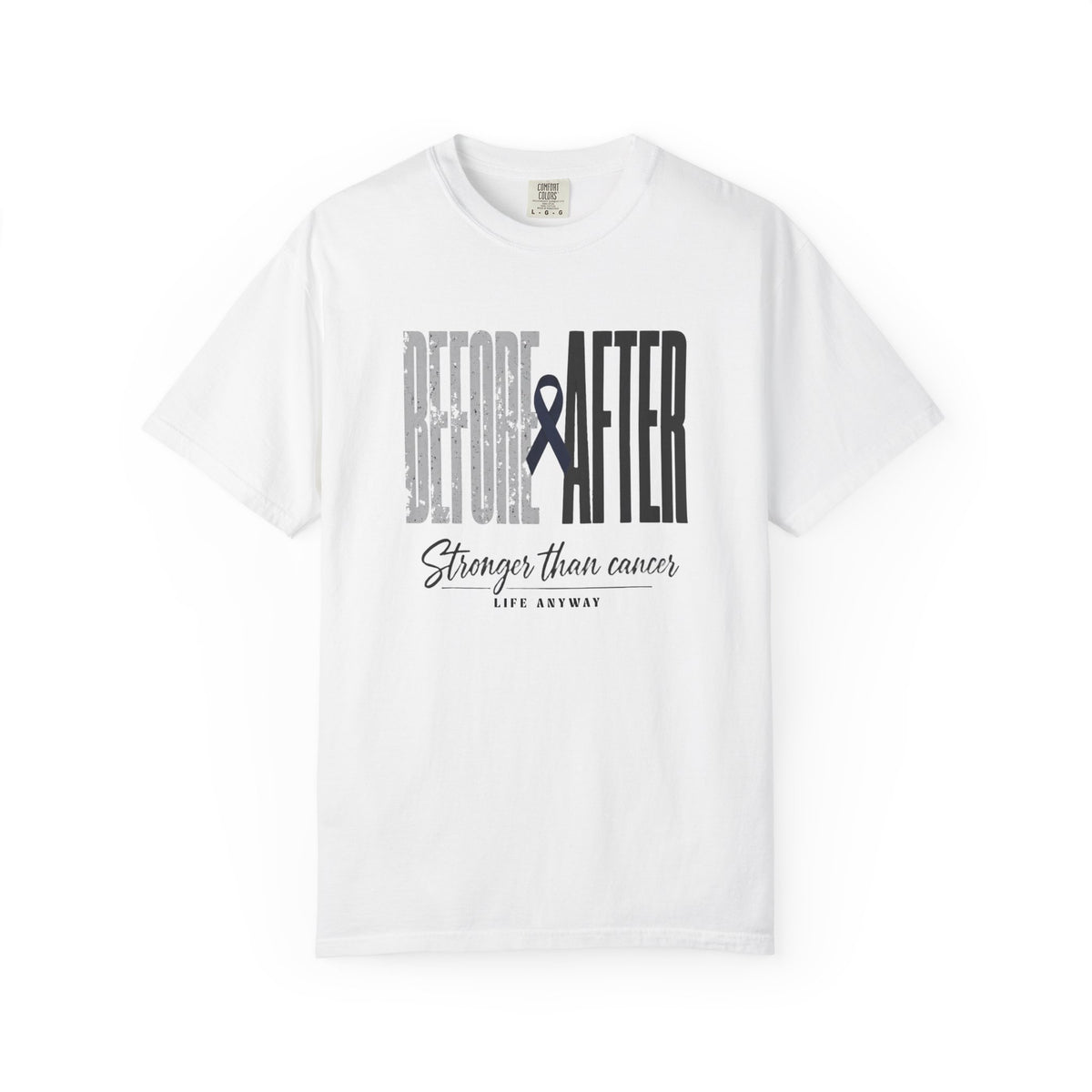 Stronger than cancer T-shirt - Colon/Colorectal