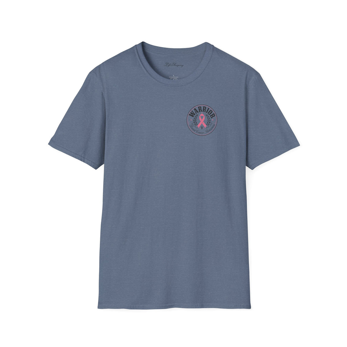 Warrior High chest Logo T-Shirt - Breast Cancer