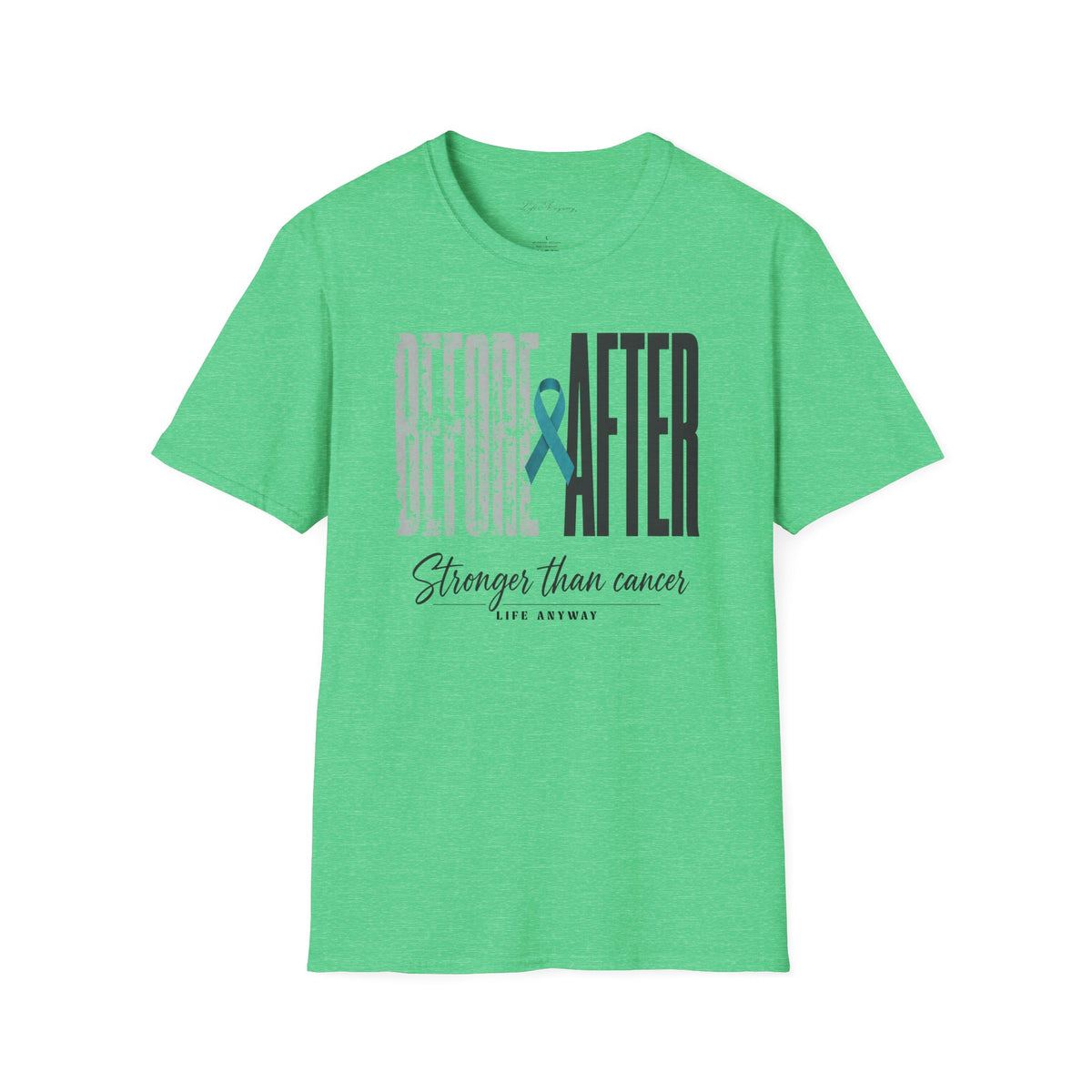 Stronger than cancer T-Shirt - Ovarian