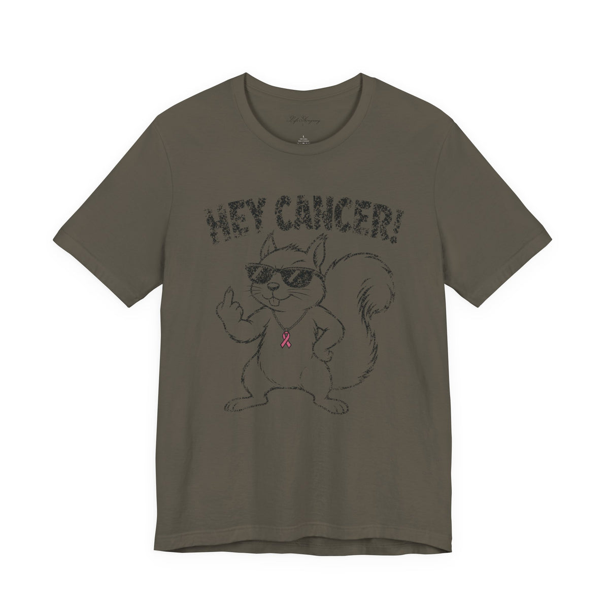 Hey Cancer T-Shirt - Breast