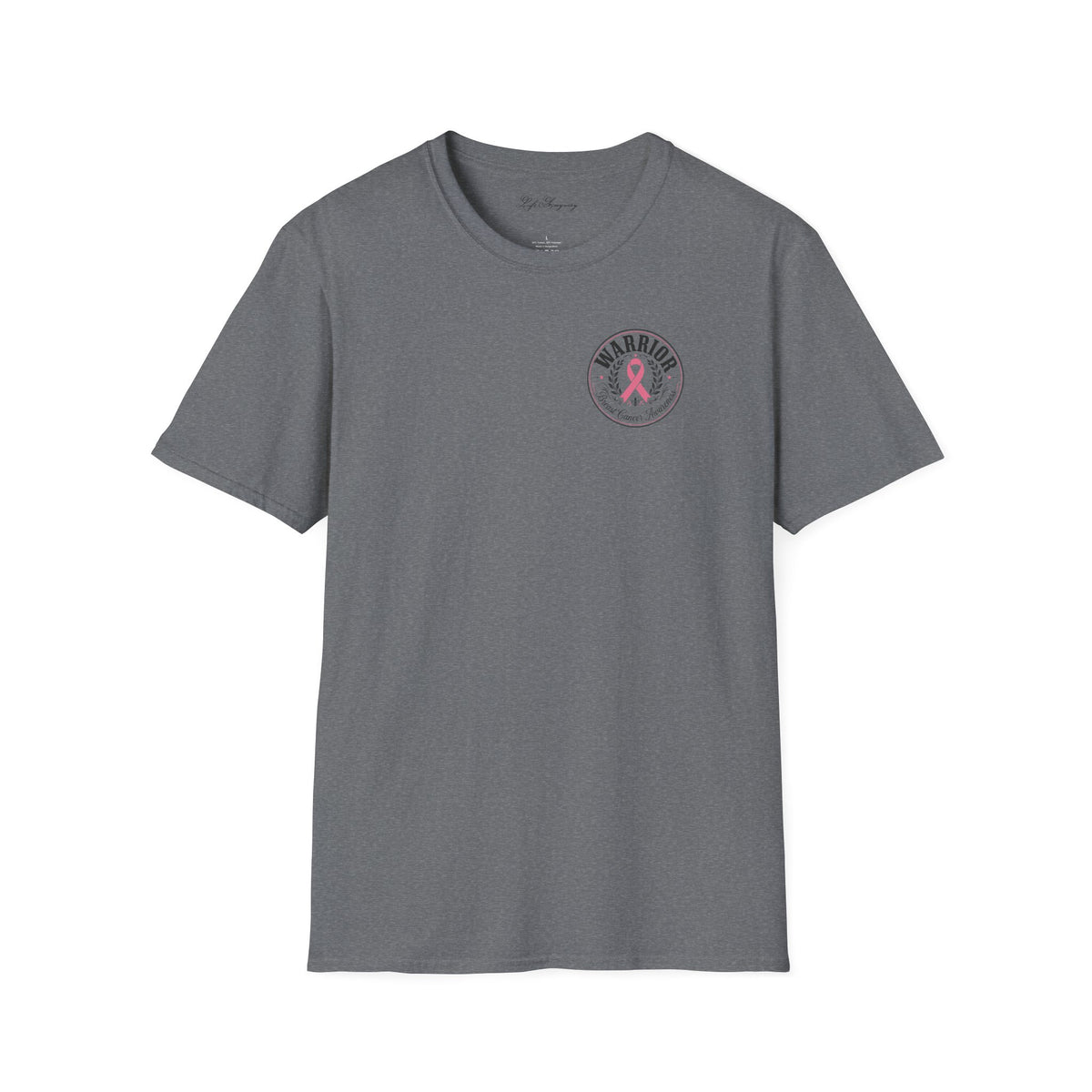 Warrior High chest Logo T-Shirt - Breast Cancer