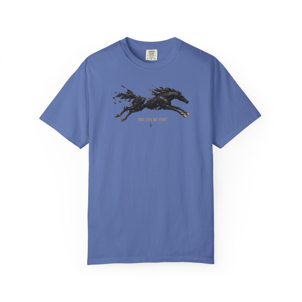 Black Horse T-shirt - Childhood Cancer Special Edition
