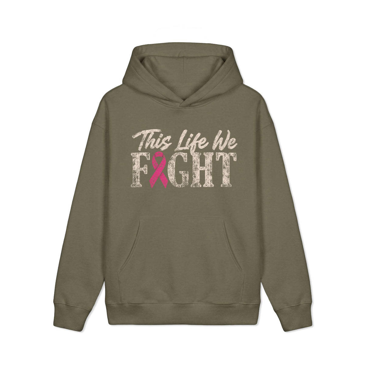 This Life We Fight Hoodie - Breast