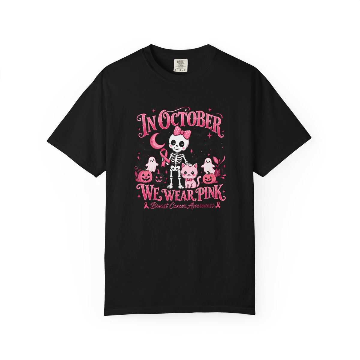 October We Wear Pink T-shirt - Breast