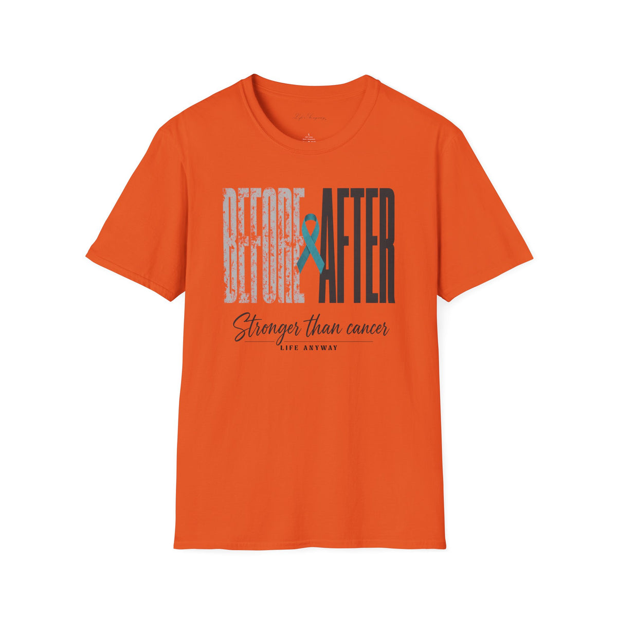 Stronger than cancer T-Shirt - Ovarian