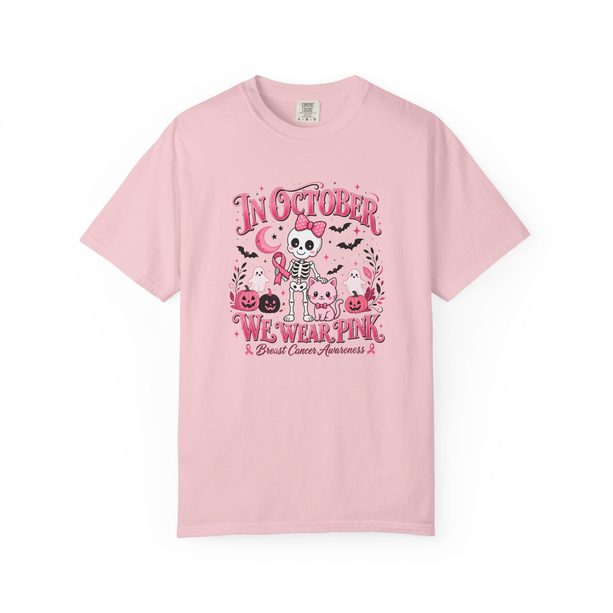 October We Wear Pink T-shirt - Breast