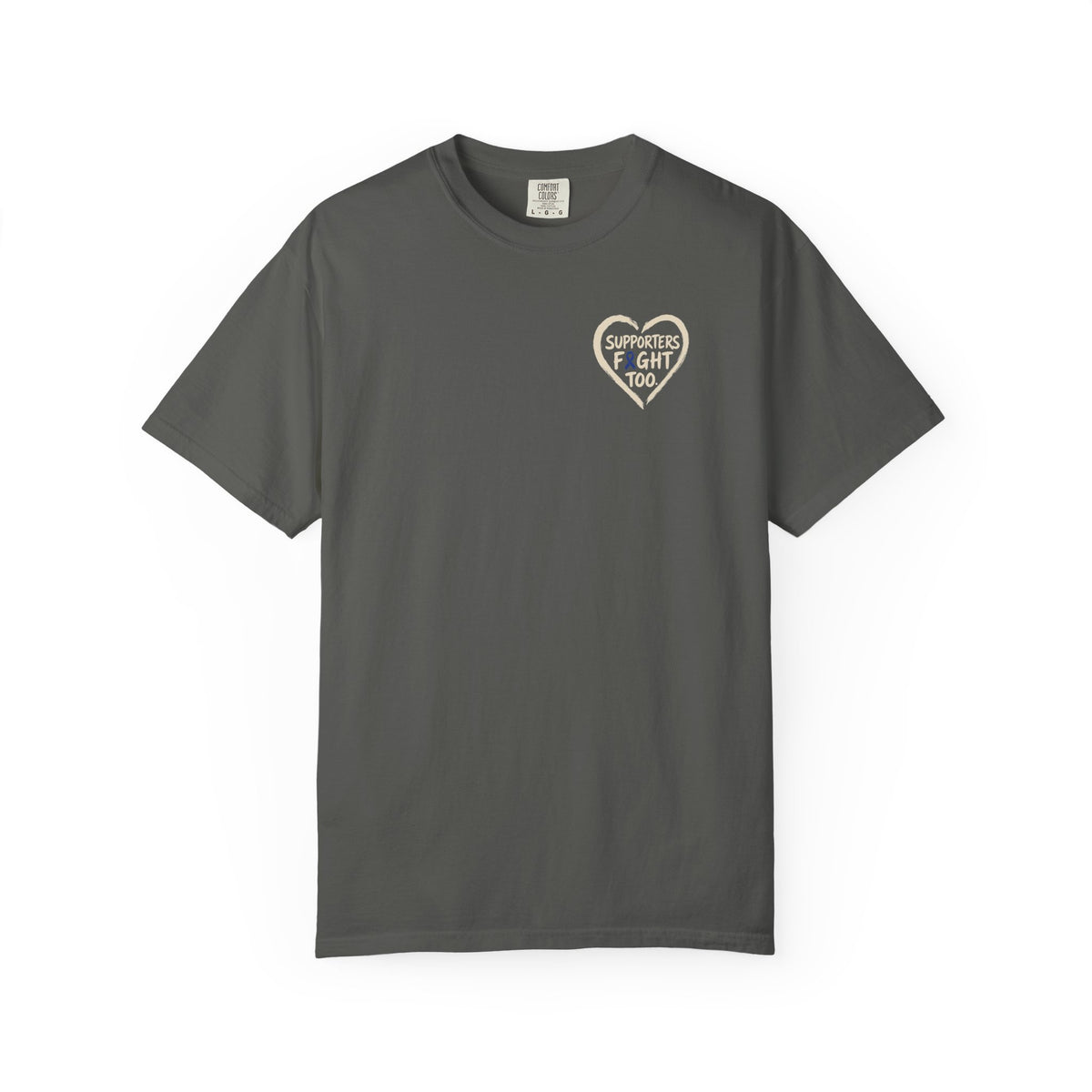 Supporters Fight Too T-shirt - Colorectal
