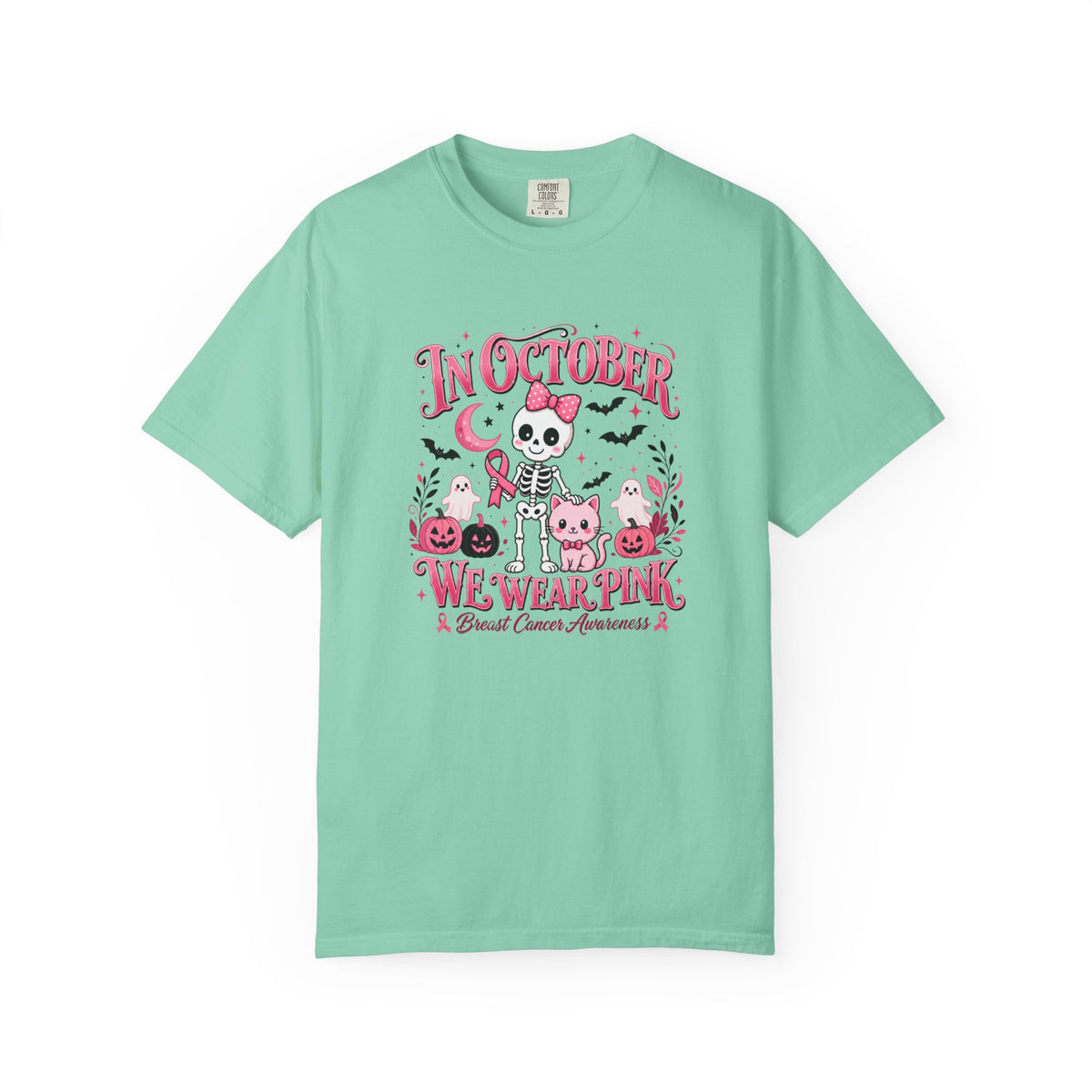October We Wear Pink T-shirt - Breast