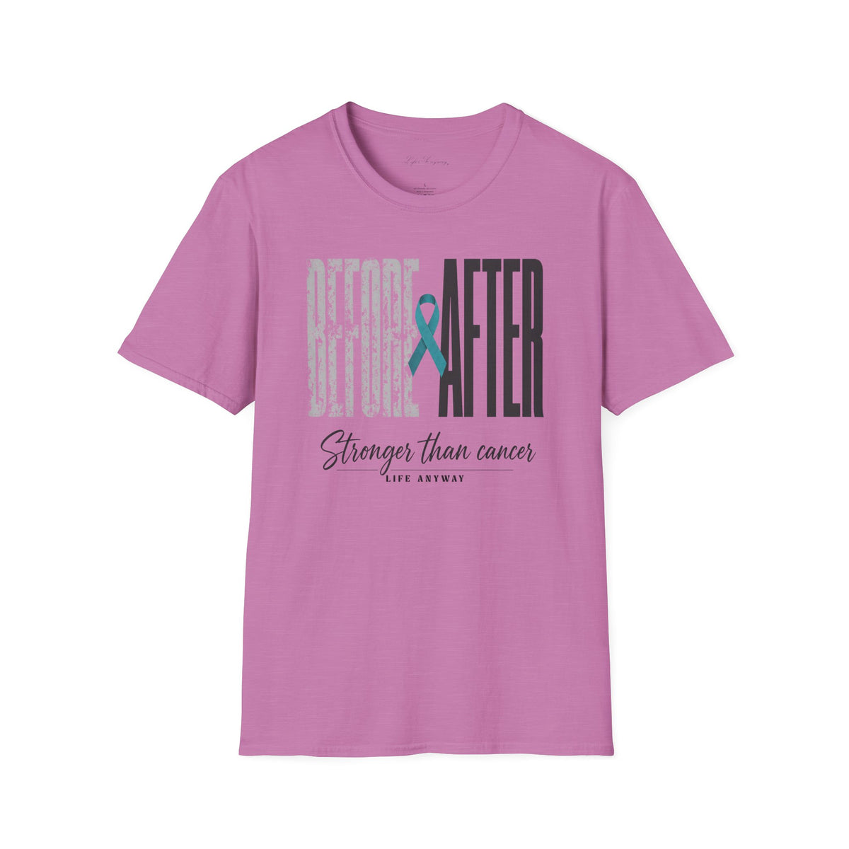 Stronger than cancer T-Shirt - Ovarian