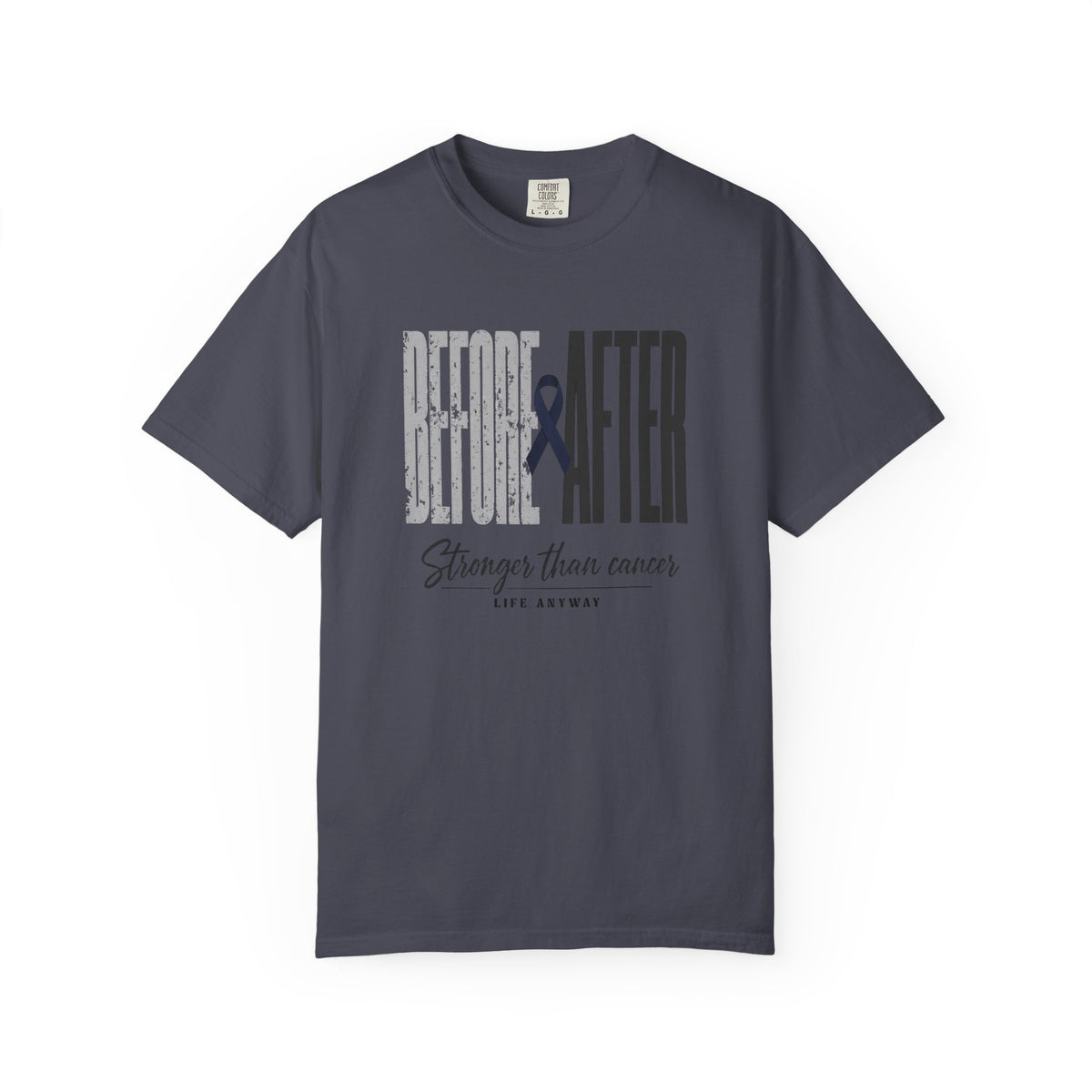 Stronger than cancer T-shirt - Colon/Colorectal