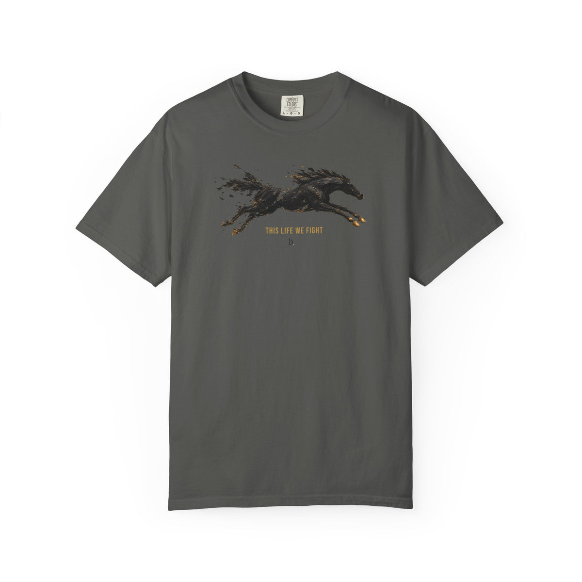 Black Horse T-shirt - Childhood Cancer Special Edition
