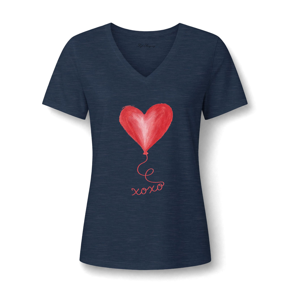 XOXO V-Neck Tee