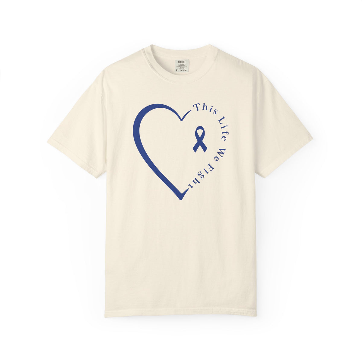 This Life Heart T-shirt - Colorectal