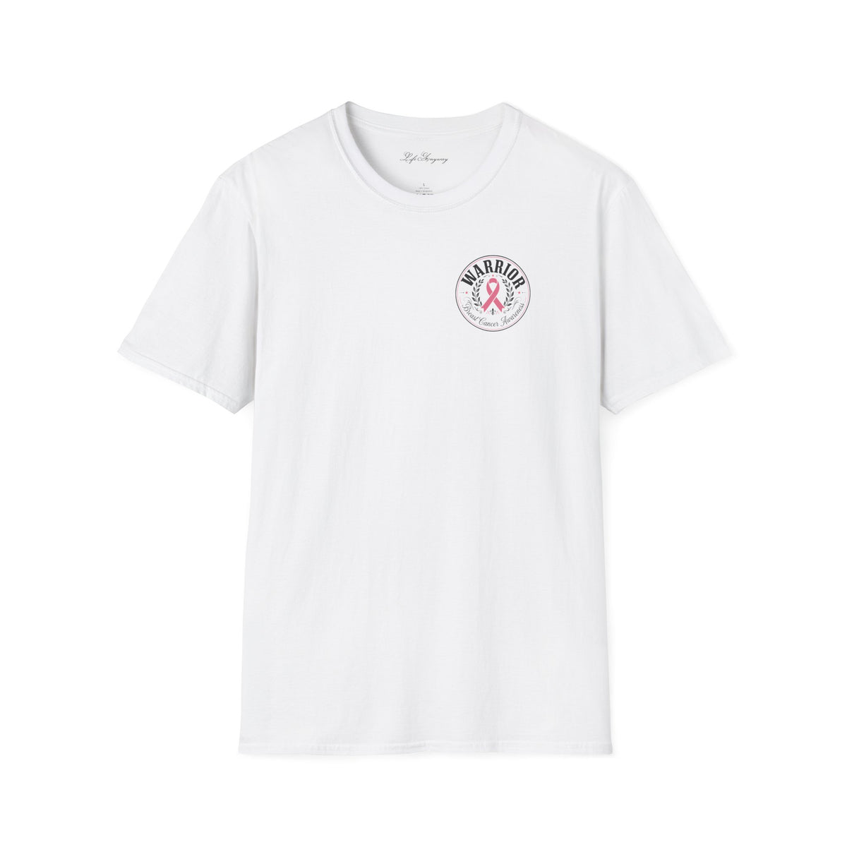 Warrior High chest Logo T-Shirt - Breast Cancer