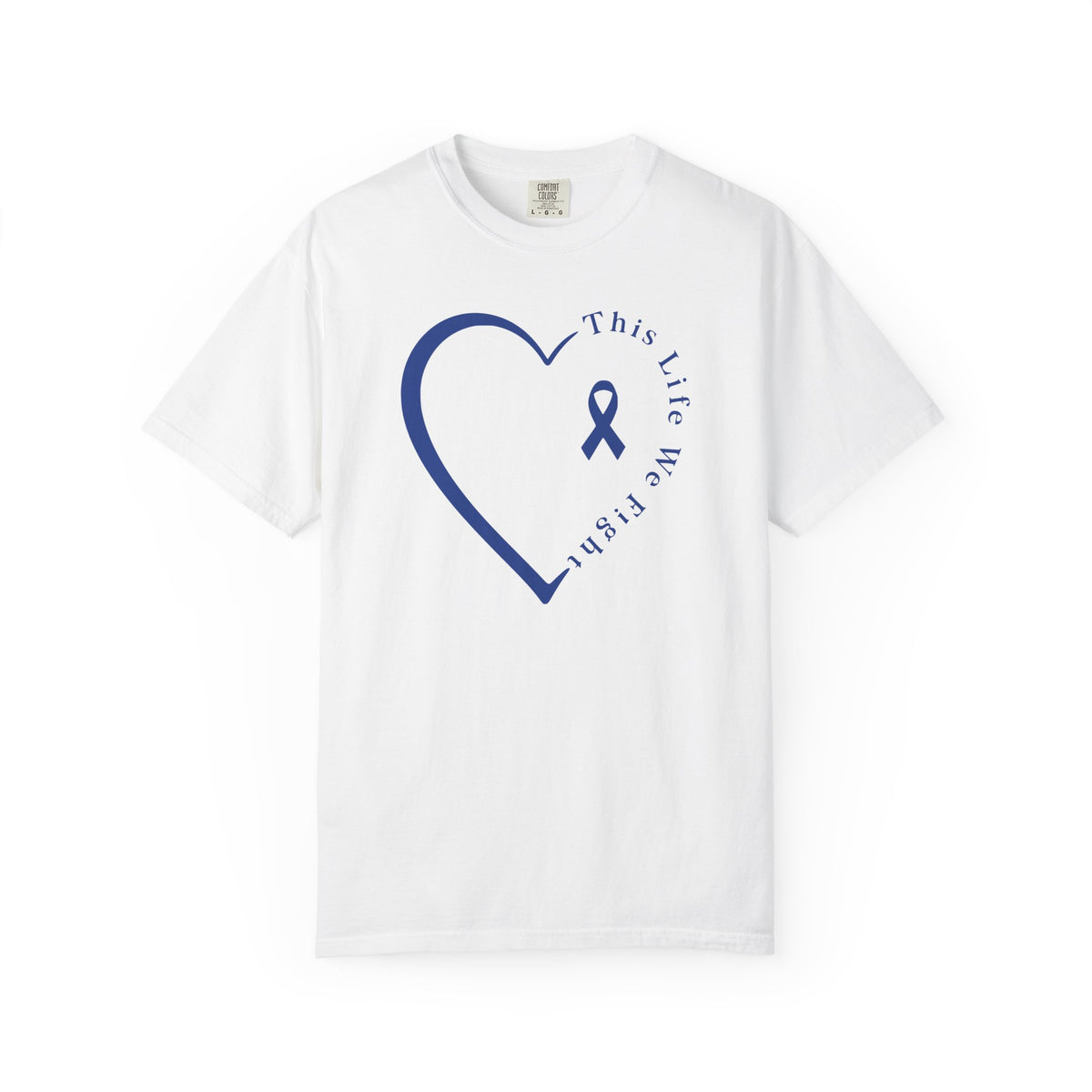 This Life Heart T-shirt - Colorectal