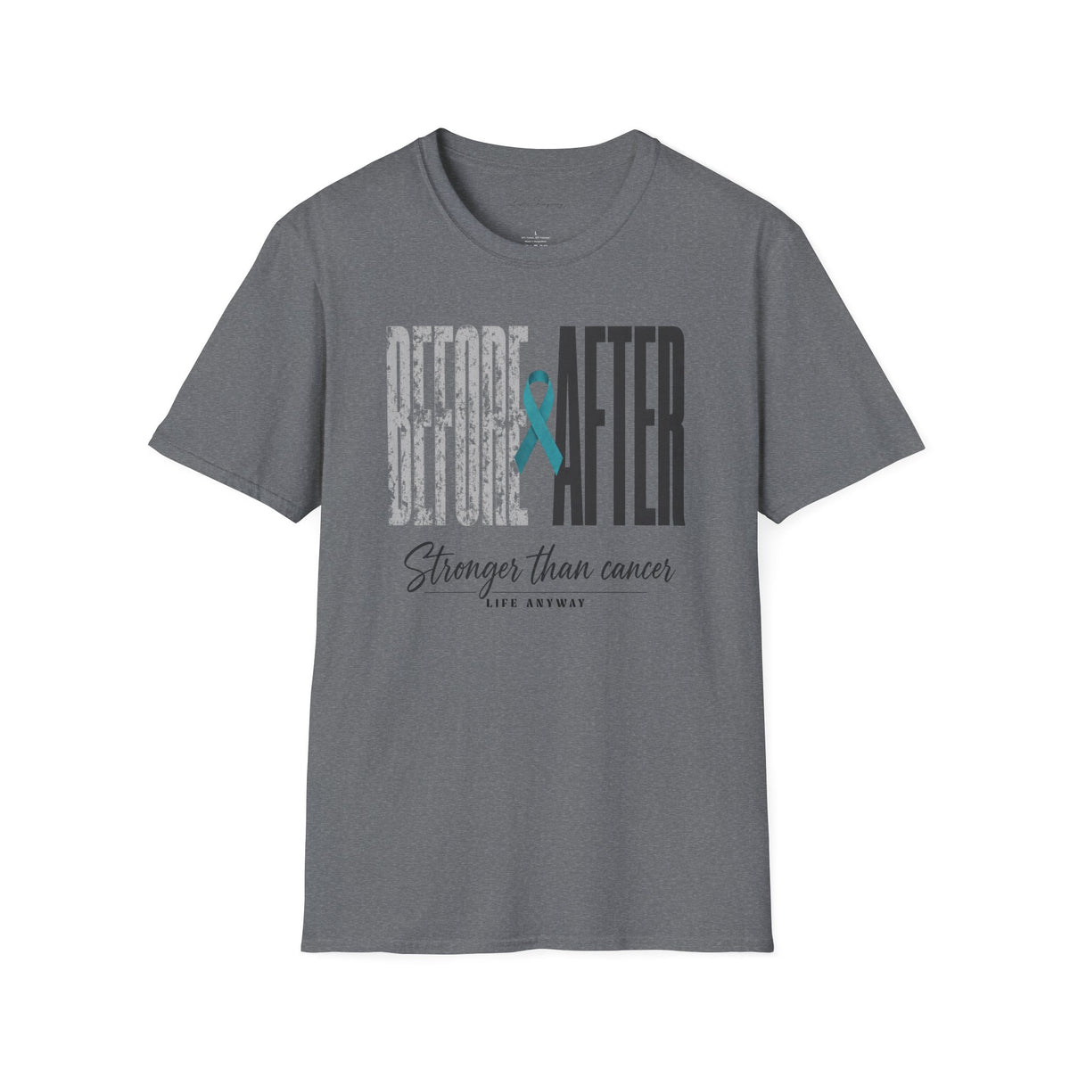 Stronger than cancer T-Shirt - Ovarian